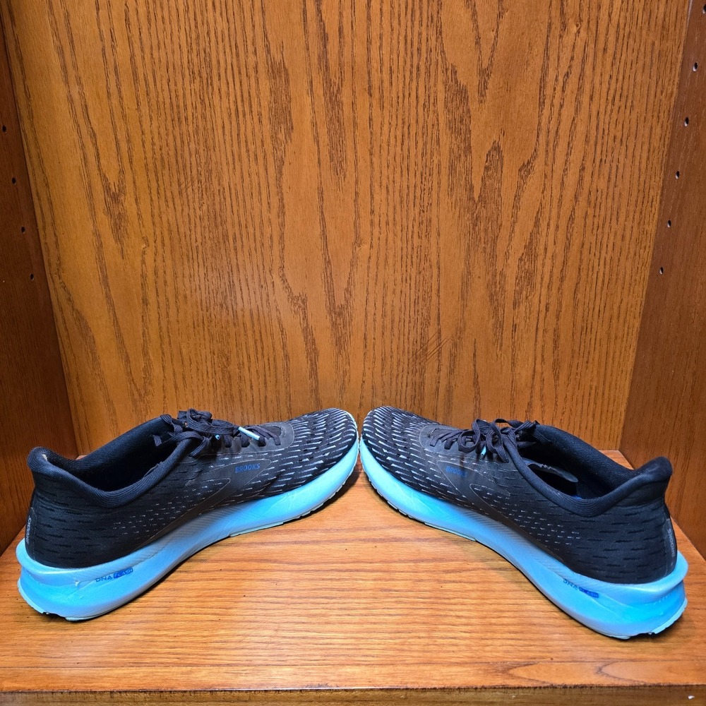 Brooks Hyperion Tempo Men's Running Shoes 12.5D Black Blue Sneaker  1103391D082 - Picture 6 of 10